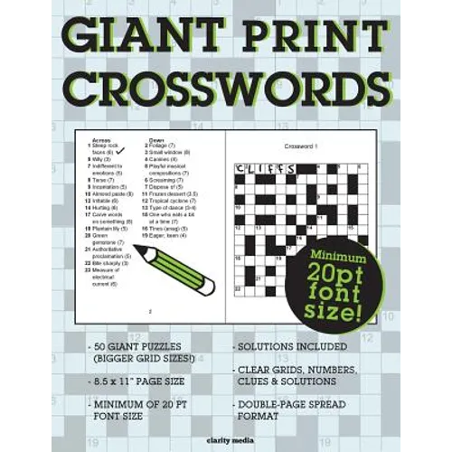 Giant Print Crosswords