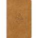 ESV Compact Bible (Trutone, Nubuck Caramel, Wildflower Design)