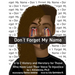 Don't Forget My Name