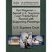 Van Wagenen V. Sewall U.S. Supreme Court Transcript of Record with Supporting Pleadings