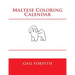 Maltese Coloring Calendar