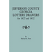 Jefferson County, Georgia, Lottery Drawers for 1827 and 1832