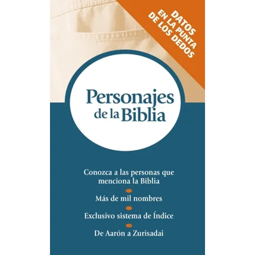 Personajes de la Biblia: Serie Referencias de Bolsillo