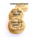 Homemade Cookie Recipes Peanut Butter Brownies Peanut Butter Cookies: 26 ASSOORTED TITLES, Perfect for Teas, Brunch, Snacks, Every title has space for