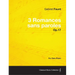 3 Romances sans paroles Op.17 - For Solo Piano (1878)
