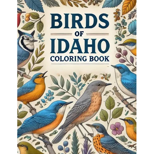 Birds of Idaho Coloring Book