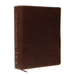 KJV, Journal the Word Bible, Large Print, Bonded Leather, Brown, Red Letter Edition: Reflect, Journal, or Create Art Next to Your Favorite Verses