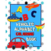 Vehicles Alphabet Coloring Book: An ABC Vehicles Alphabet Activity Coloring Book for Toddlers and Preschoolers to Learn English Alphabet, Cute and Sim