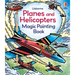 Planes and Helicopters Magic Painting Book