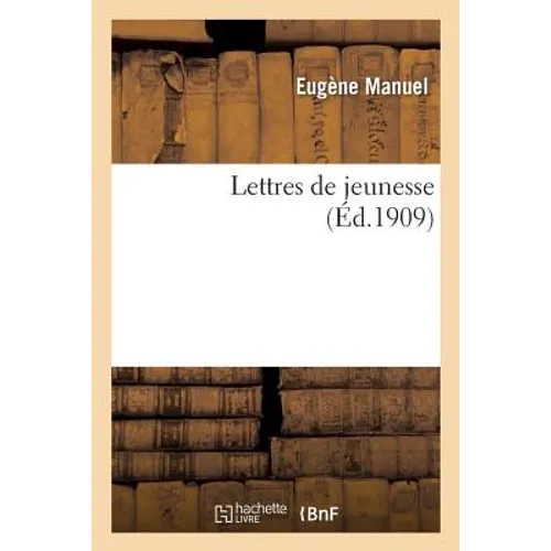 Lettres de Jeunesse