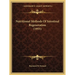 Nutritional Methods Of Intestinal Regeneration (1955)
