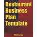 Restaurant Business Plan Template