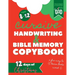Christmas Cursive Handwriting & Bible Verse Copybook For Kids Ages 8 to 12: Trace Scripture Verses and Help Children Understand the Christmas Story th