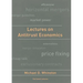 Lectures on Antitrust Economics
