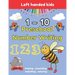 Preschool Number Writing 1 - 10 Left handed kids Ages 3+: Handwriting Practice for Kids Ages 3-5 and Preschoolers, From Fingers to Crayons, Home schoo