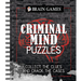 Brain Games - Criminal Mind Puzzles: Crime-Themed Brain Teasers Visual, Verbal, Memory & Logic Puzzles Spiral Bound Activity Book for Adults & Teens