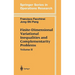 Finite-Dimensional Variational Inequalities and Complementarity Problems