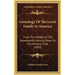 Genealogy of the Lewis Family in America: From the Middle of the Seventeenth Century Down to the Present Time (1893)