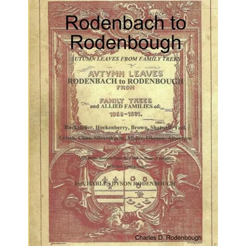 Rodenbach to Rodenbough