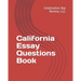 California Essay Questions Book