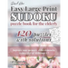 David Karn Easy Large Print Sudoku Puzzle Book for the Elderly: 120 Puzzles With Solutions - Improve your memory, delay dementia, reduce risk of Alzhe