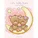 Cute Teddy Bears Coloring Book 1