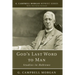 God's Last Word to Man