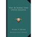 Why Be Moral? And Other Sermons