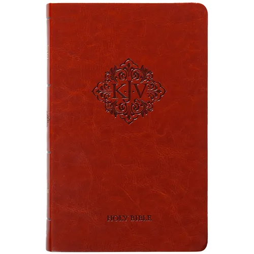 KJV Holy Bible Personal Caramel