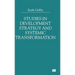 Studies in Development Strategy and Systemic Transformation