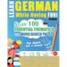 Learn German While Having Fun! - For Adults: Easy to Advanced - Study 100 Essential Thematics with Word Search Puzzles - Vol.1