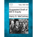 Suggested Draft of Bill in Equity
