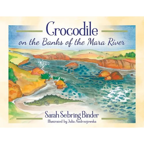 Crocodile on the Banks of the Mara River