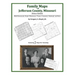 Family Maps of Jefferson County, Missouri
