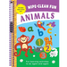 Wipe-Clean Fun: Animals: Fun Learning Activities with Wipe-Clean Pen