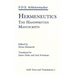 Hermeneutics: The Handwritten Manuscripts