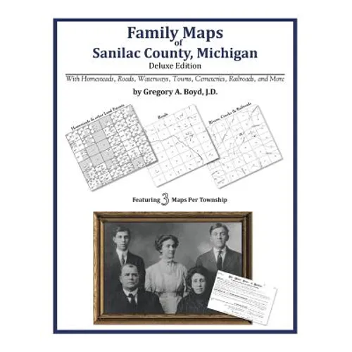 Family Maps of Sanilac County, Michigan
