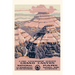 Vintage Journal Grand Canyon National Park Travel Poster
