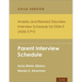 Anxiety and Related Disorders Interview Schedule for Dsm-5, Child and Parent Version: Parent Interview Schedule - 5 Copy Set