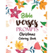 Bible Verses Prompts: Christmas Coloring Book, A Christian Coloring Book gift card alternative, Good Vibes relaxation and Inspiration