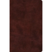 ESV Large Print Thinline Bible, Red Letter (Trutone, Mahogany)
