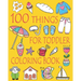 100 Things For Toddler Coloring Book: Easy and Big Coloring Books for Toddlers: Kids Ages 2-4, 4-8, Boys, Girls, Fun Early Learning