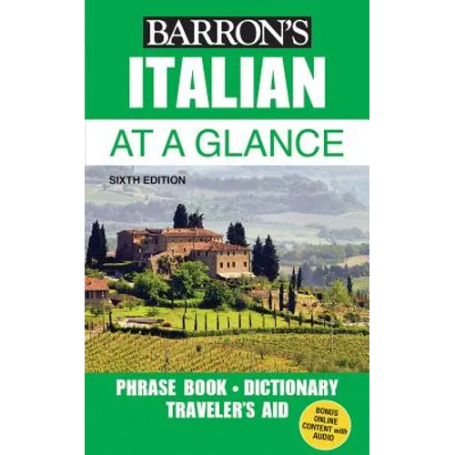 Italian at a Glance: Foreign Language Phrasebook & Dictionary