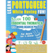 Learn Portuguese While Having Fun! - For Adults: Easy to Advanced - Study 100 Essential Thematics with Word Search Puzzles - Vol.1