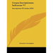 Corpus Inscriptionum Indicarum V1: Inscriptions of Asoka (1879)