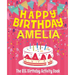 Happy Birthday Amelia - The Big Birthday Activity Book: (Personalized Children's Activity Book)