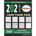 2021 Adult Puzzle Book: 365 Extreme Variety Puzzles for Every Day of the Year: 12 Puzzle Types (Sudoku, Fillomino, Battleships, Calcudoku, Binary Puzz