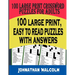 Large Print Crossword Puzzles for Adults: Full Page, Medium-Level Puzzles with Solutions That Stimulate and Challenge Your Brain