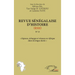 Revue sénégalaise d'histoire (RSH) N°13: Espaces, échanges et réseaux en Afrique dans la longue durée