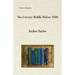 The Literary Riddle Before 1600